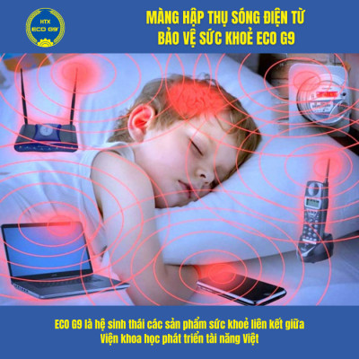 MÀNG HẤP THỤ SÓNG ĐIỆN TỪ ECOG9 _Cầu chì bảo vệ cơ thể_HÀNG CHÍNH HÃNG