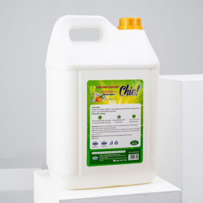 Nước rửa chén hương trái cây Chie! 100% organic không hóa chất độc hại, thân thiện môi trường can 10 lít