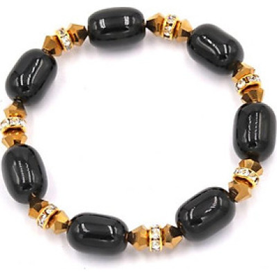 Chuỗi tay đá thạch anh đen FSEV10