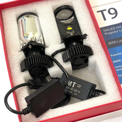 Đèn Pha LED Ô Tô Xe Máy T9 H4 Cắt Sáng Chống Chói: Bản Cao Cấp Cho Mọi Điều Kiện Đường Đi