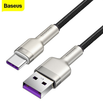 Cáp sạc nhanh Baseus Cafule Series Metal Data Cable USB to Type-C 66W CAKF- Hàng chính hãng
