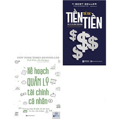 Sách - Kế Hoạch Quản Lý Tài Chính Cá Nhân + Tiền Đẻ Ra Tiền -  Combo 2 Cuốn - MCBooks