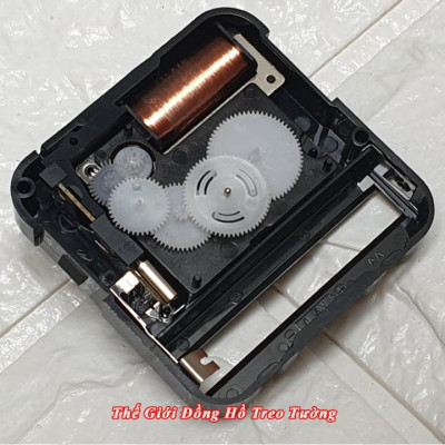 Máy Đồng Hồ KIM TRÔI CAO CẤP EASTAR – Kim Màu ĐEN Có DẠ QUANG - Bảo Hành 1 Năm – Tặng Pin Maxell