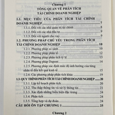 Sách - Giáo Trình Phân Tích Tài Chính Doanh Nghiệp