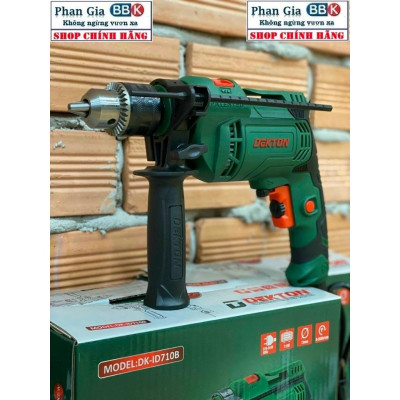 Máy khoan Dekton 710w - DKID710B-đầu 13mm-công suất cao.