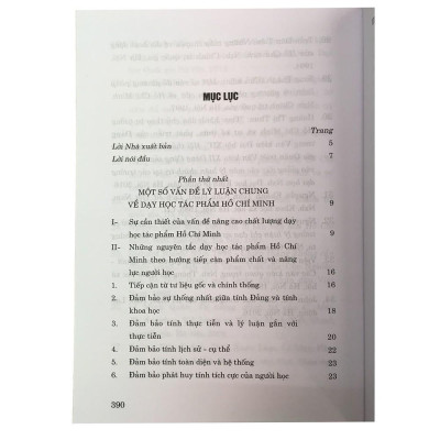 Sách - Nâng Cao Chất Lượng Dạy Học Tác Phẩm Hồ Chí Minh - NXB Chính Trị Quốc Gia
