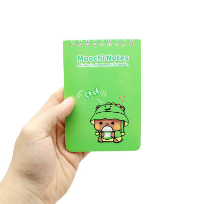 Sổ Lò Xo Moochi Notes B7 - Kẻ Ngang - 120 Trang 80gsm - The Sun 04
