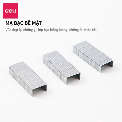 Ghim #10 Deli,1000 Cái/Hộp, 5 Hộp E0010N