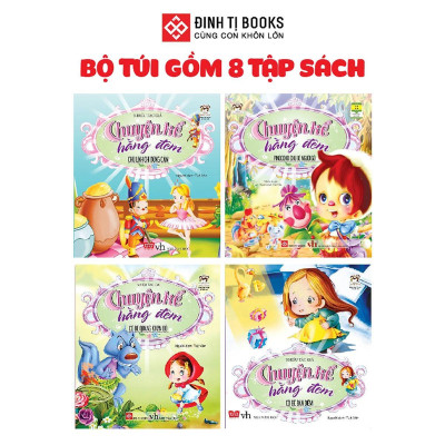 Sách - Chuyện Kể Hằng Đêm - Combo 8 Tập - Đinh Tị Books