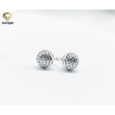 Bông tai bạc Ý 925 Huệ Ngân - Nụ tròn xinh xắn RYE140125