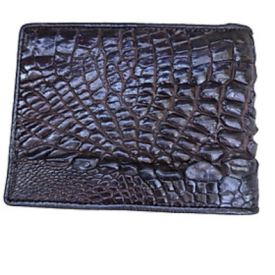 Ví nam da cá sấu thật HÀ NAM cao cấp VDCS2019