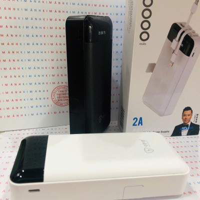 Pin sạc dự phòng SH-923, dung lượng 20000mAh dòng điện 5V-2A, có chứng nhận an toàn 3C tiêu chuẩn quốc gia, hàng chính hãng