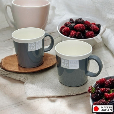 Cốc uống nước có quai Koku 300ml - Hàng nội địa Nhật Bản 