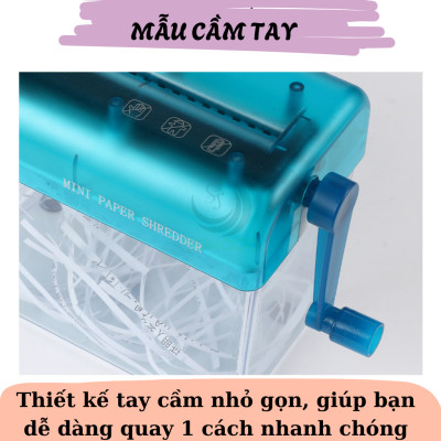 Máy huỷ tài liệu - Máy cắt giấy Shredder A4, A6, USB cắt tự động phù hợp cho văn phòng gia đình Phù hợp cho văn phòng, trường học hoặc gia đình sử dụng.