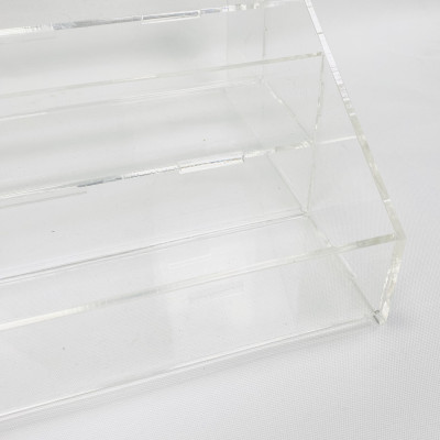 Kệ trưng bày sổ mica Enter TBNS12 3 tầng 600x300x185mm