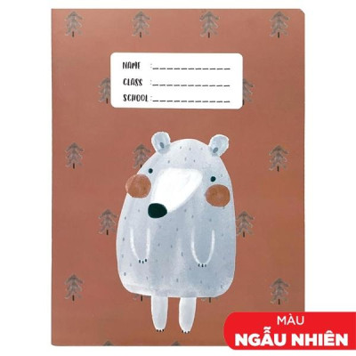 Combo 5 Tập 4 Ô Ly 48 Trang ĐL 100g/m2 - Crabit Notebuck 1009 (Mẫu Màu Giao Ngẫu Nhiên)