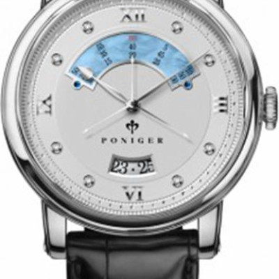 Đồng hồ nam Poniger P719-6 Chính hãng ,Kính sapphire nguyên khối ,chống xước,chống nước 50m,mặt trắng vỏ trăng dây da nâu ( đen) xịn,vỏ máy thép không gỉ 316L,Đồng hồ cơ (Automatic) bảo hành 24 tháng, hàng mới 100%,thiết kế trẻ trung và sang trọng