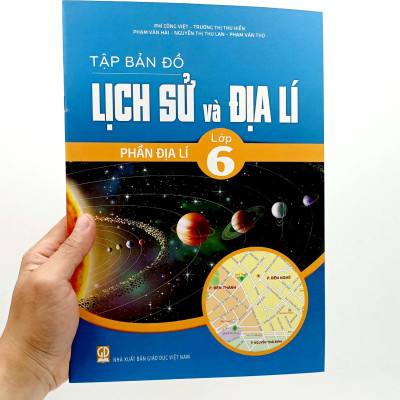 Tập Bản Đồ Lịch Sử Và Địa Lí 6 - Phần Địa Lí (2023)