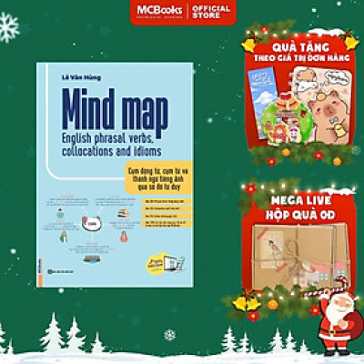 Sách - Mind Map English Phrasal Verbs, Collocations And Idioms
