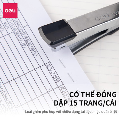 Ghim #10 Deli,1000 Cái/Hộp, 5 Hộp E0010N