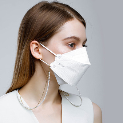 Dây đeo kính hai lớp mix chuỗi ngọc trai nhỏ phong cách Âu Mỹ chuỗi đeo khẩu trang đeo mặt nạ khí chất