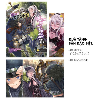 Sách - Hiệp Sĩ Xương Trên Đường Du Hành Đến Thế Giới Khác - Tập 3 - AZ Việt Nam
