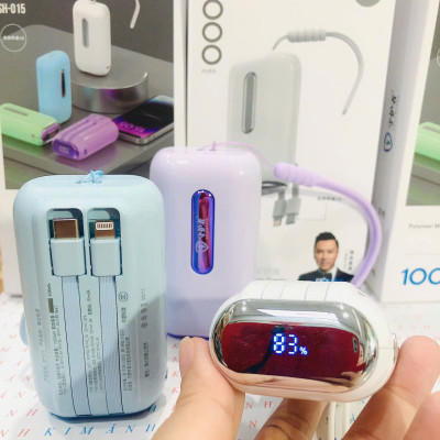 ãngPin sạc dự phòng SH-015 công suất 22.5W sạc siêu nhanh, dung lượng 10000mAh sạc nhanh hai chiều, có tiêu chuẩn 3C, hàng chính hãng