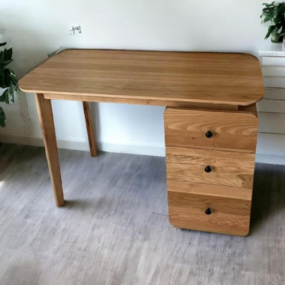 Bàn làm việc 3 ngăn kéo SM03CT Juno Sofa KT Ngang 120 x Sâu 55 x Cao 76cm