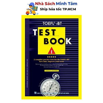 Sách - TOEFL iBT Test Book 1 - Nhân Trí Việt
