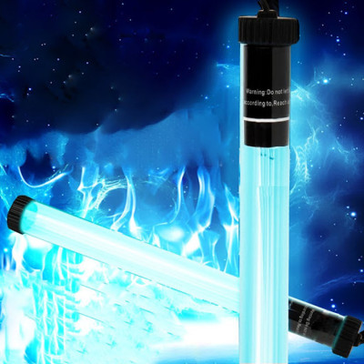 Đèn UV 100W Bóng Kép chất lượng cao, diệt tảo, diệt khuẩn cho bể cá, hồ cá, hồ thủy sinh siêu sạch( Trắng) - UV FORTDI