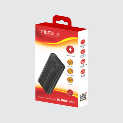 Pin sạc dự phòng hàng chính hãng TESLA TL21 màn hình Led 10.000mAh | Bảo hành 12 tháng 1 đổi 1 | Made in Việt Nam
