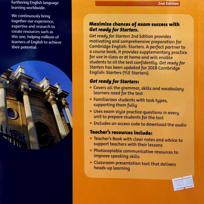 GET READY FOR STARTERS: SB WITH DOWNLOADABLE AUDIO: MAXIMIZE CHANCES OF EXAM