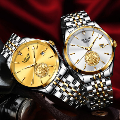 Đồng hồ nam chính hãng KASSAW K999-1 (Mạ vàng 24k)
