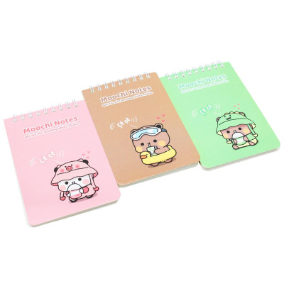 Sổ Lò Xo Moochi Notes B7 - Kẻ Ngang - 120 Trang 80gsm - The Sun 05