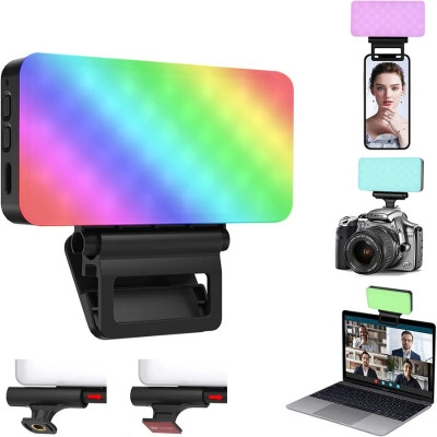 Đèn RGB Z1 cao cấp hỗ trợ ánh sáng quay video chụp ảnh, có kèm phụ kiện gắn thiết bị - Hàng chính hãng