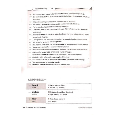 Sách - LinguaForum Frequency # 1 Toefl Vocabualary (Kèm 1CD) - Nhân Trí Việt