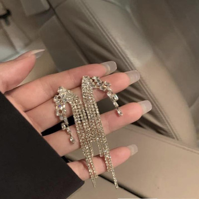 Earrings đeo tai gắn đá thời trang ulzzang Korea