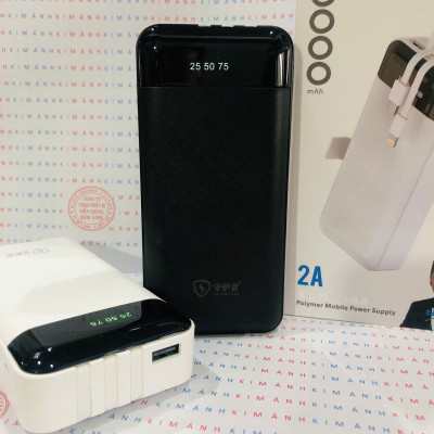 Pin sạc dự phòng SH-923, dung lượng 20000mAh dòng điện 5V-2A, có chứng nhận an toàn 3C tiêu chuẩn quốc gia, hàng chính hãng