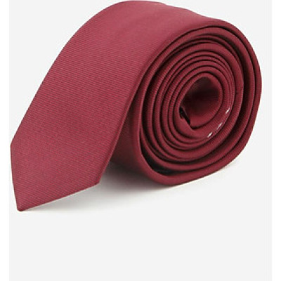 Cà Vạt Nam Họa Tiết Hoa Titishop CA4 (140 x 5.5 cm) - Đỏ