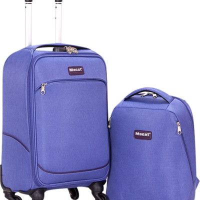 Bộ Vali (56 x 36 cm) Kèm Balo Laptop (42 x 35 cm) Macat AC19T - Tím
