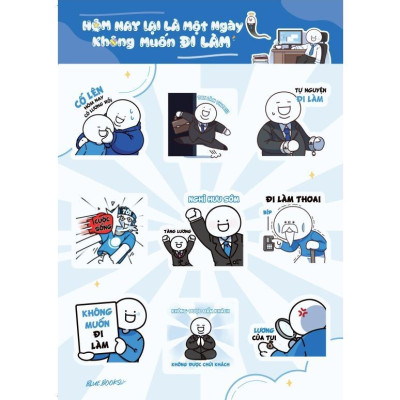 Sách - Hôm Nay Lại Là Một Ngày Không Muốn Đi Làm - AZ Việt Nam
