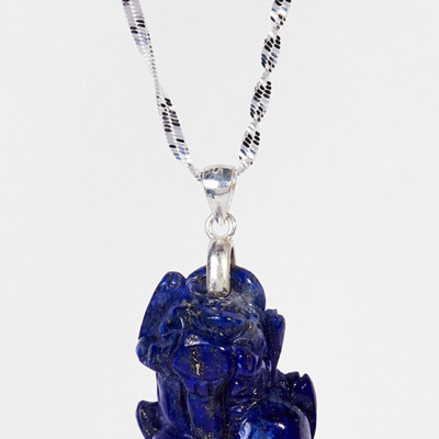 Dây Chuyền Tỳ Hưu Lapis Lazuli Ngọc Quý Gemstones