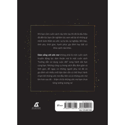 Sách - Dám Sống Với Ước Mơ - AZ Việt Nam