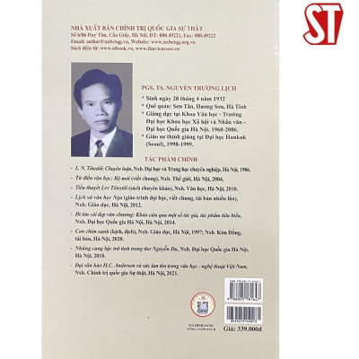 Sách - Đại Văn Hào Lev Tolstoy Và Nghệ Thuật Tiểu Thuyết - NXB Chính Trị Quốc Gia