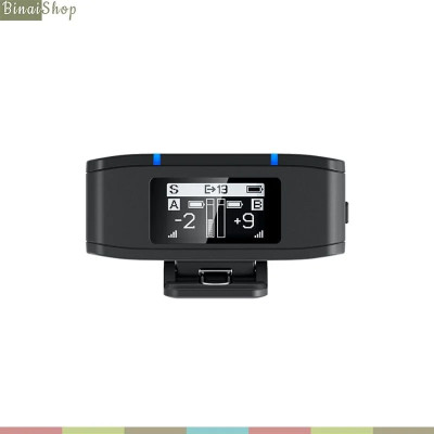 BOYAMIC - Micro Cài Áo Không Dây 2,4 GHz Có Chức Năng Ghi Âm Tích Hợp, Bộ Nhớ 8GB Dành Cho Điện Thoại, Máy Ảnh, Máy Tính - Hàng chính hãng