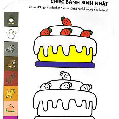 Người Tuyết Đáng Yêu - Bộ Sách Tô Màu Thông Minh Đầu Tiên Của Bé 3- 4 Tuổi