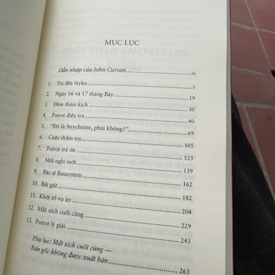 BÍ ẨN THẢM ÁN Ở STYLES – Agatha Christie – Như Đam dịch - NXB Trẻ