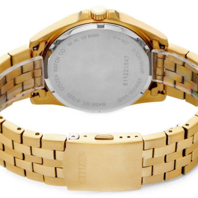 Đồng Hồ Nam Citizen Dây Thép Không Gỉ BI5052-59E - Mặt Đen