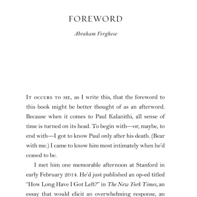 When Breath Becomes Air