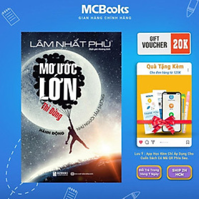 Sách - Mơ Ước Lớn - Thì Đừng Hành Động Như Người Tầm Thường - MCBooks